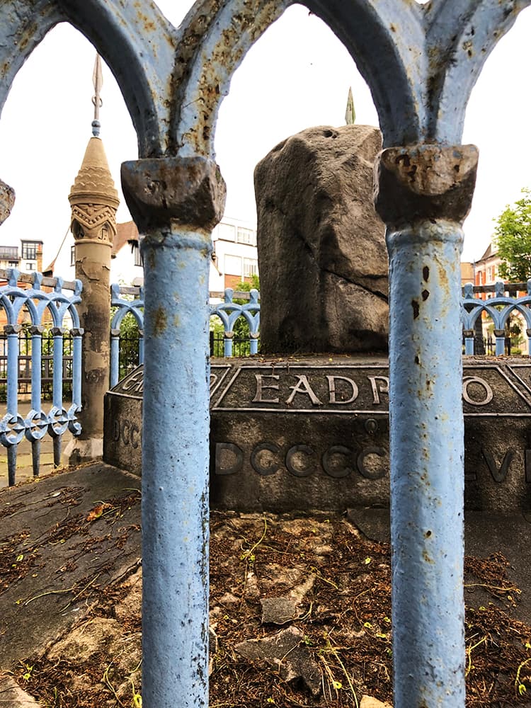 coronation stone in Kingston