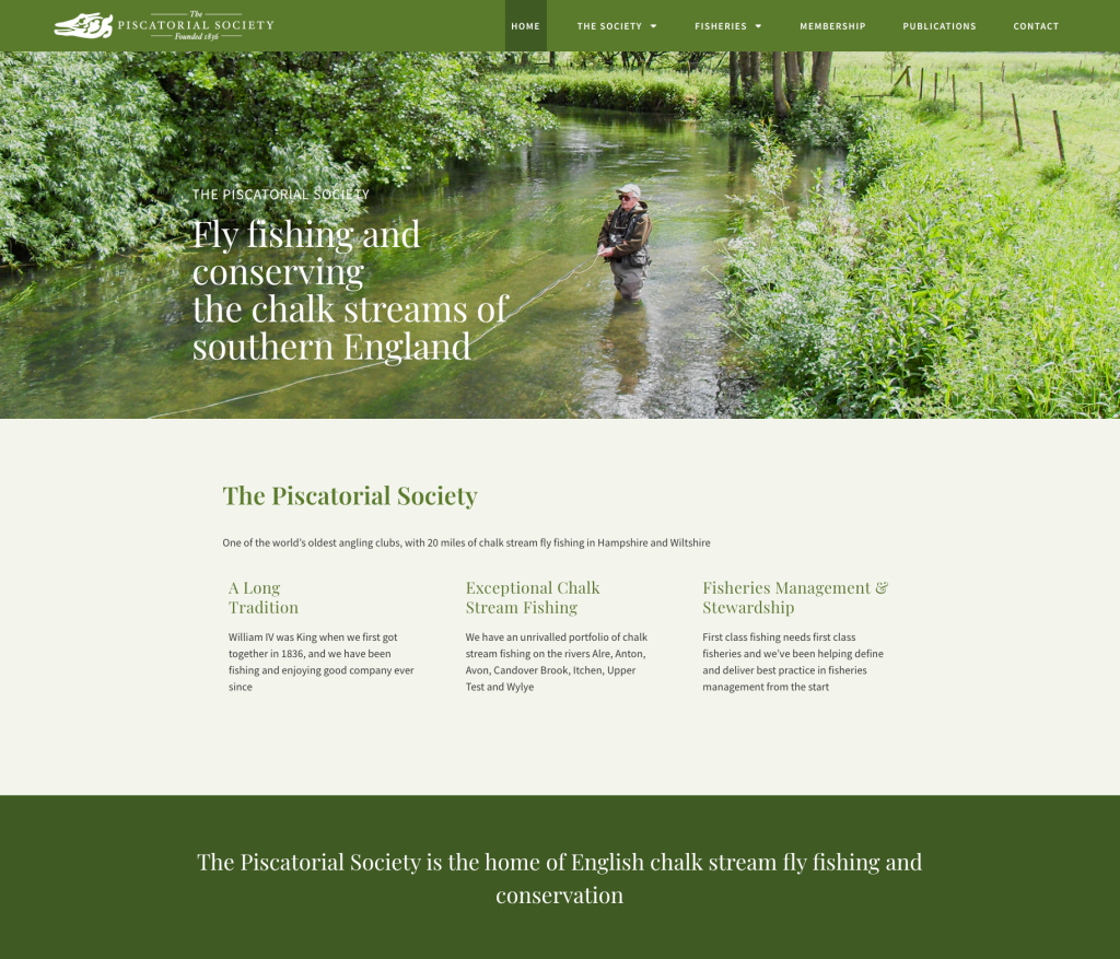 The Piscatorial Society Website