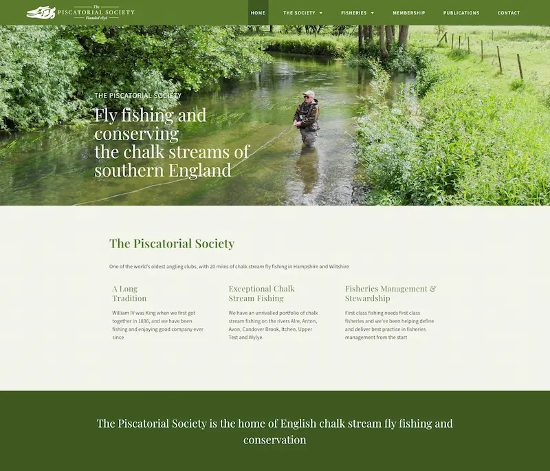 The Piscatorial Society Website